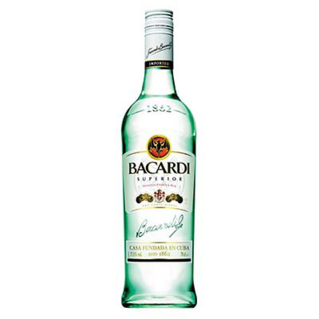 Rhum blanc BACARDÍ® Carta Blanca 70cl - 37.5°