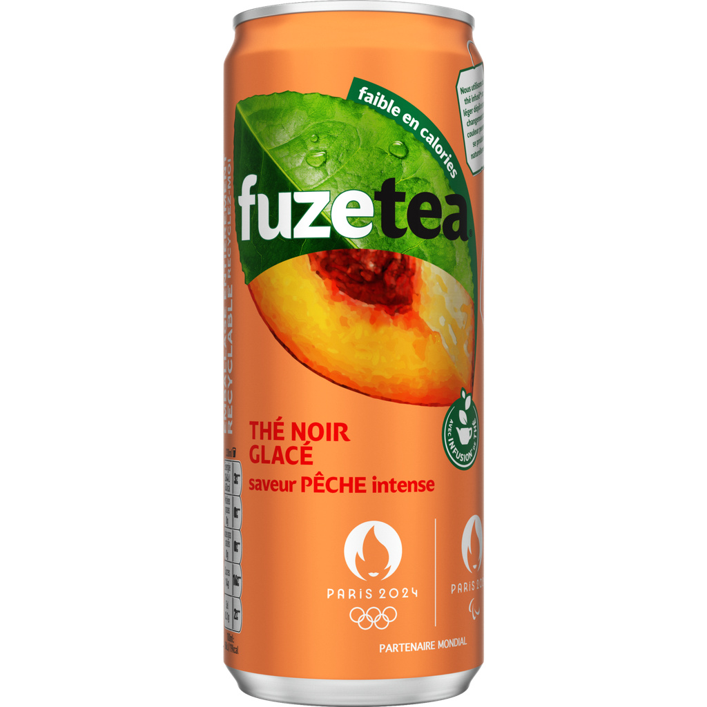 Fuzetea Peach Can 33cl Sleek