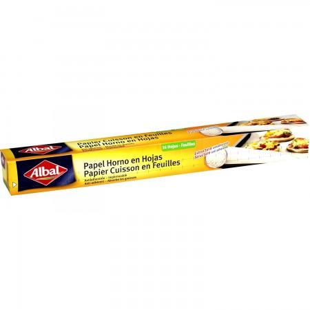 Non-Stick Baking Paper 16 Sheets ALBAL