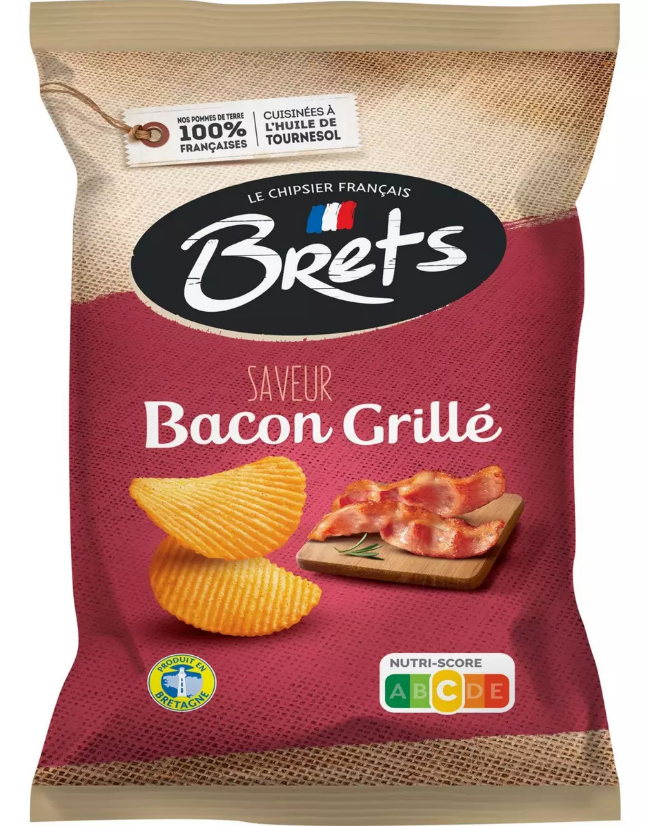 Brets saveur Bacon Grillé 125g