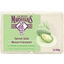 L2X100 ALMOND SOAP LE PETIT MARSEILLAIS