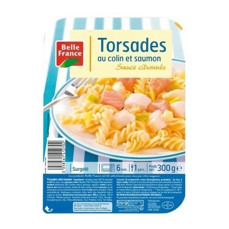 TORSADE AU COLIN ET SAUMON BF BARQUETTE 300 G