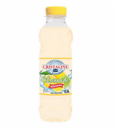 Cristaline Lemonade Spring Water 6x50cl