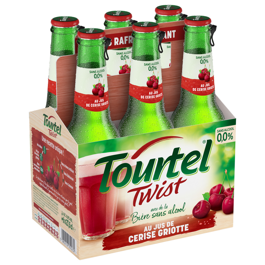 Tourtel 6X27,5CL TOURTEL TWIST CERISE 0.0 DEGRE ALCOOL