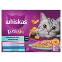 WHISKAS Tasty Mix Fresh Pouches Fish of the Day in Gravy for Adult Cats 4 Varieties 12x85g