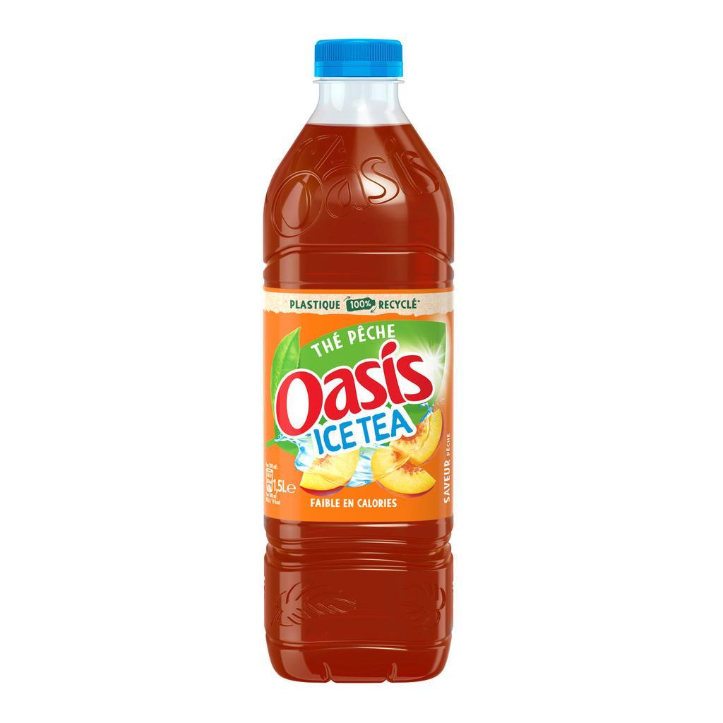 OASIS PEACH ICED TEA PET 1.5L