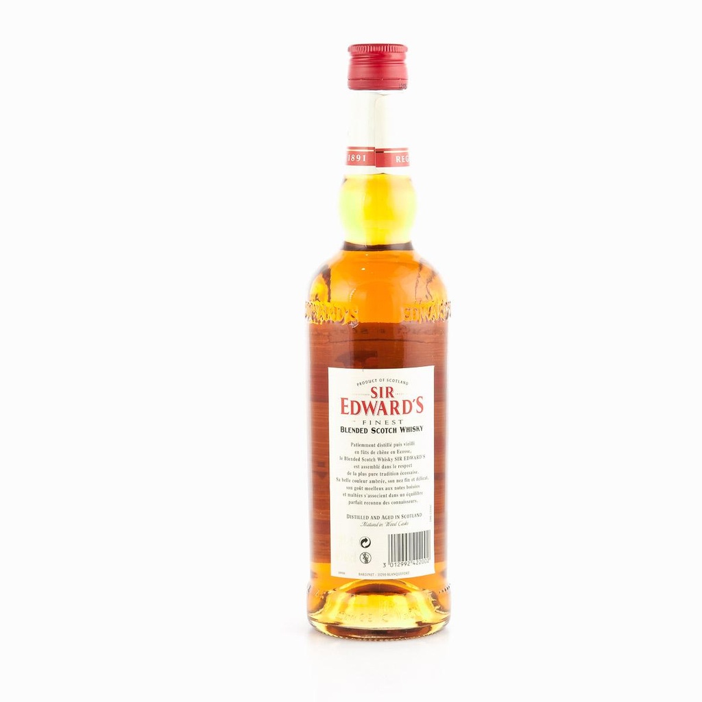 Finest Scotch Whisky SIR EDWARD'S Wood Casks 70cl 40°