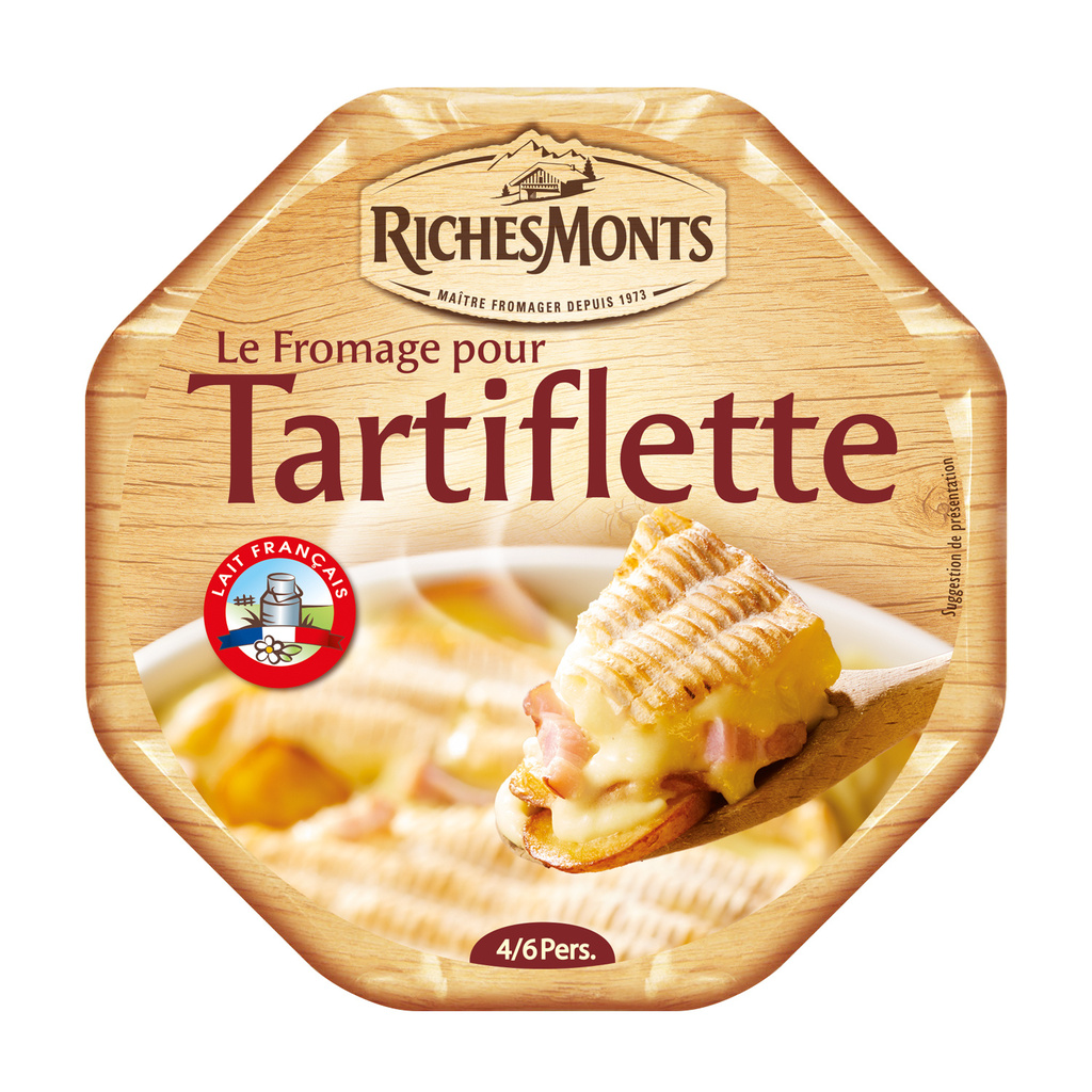 RICHES MONTS FROMAGE POUR TARTIFLETTE 450G