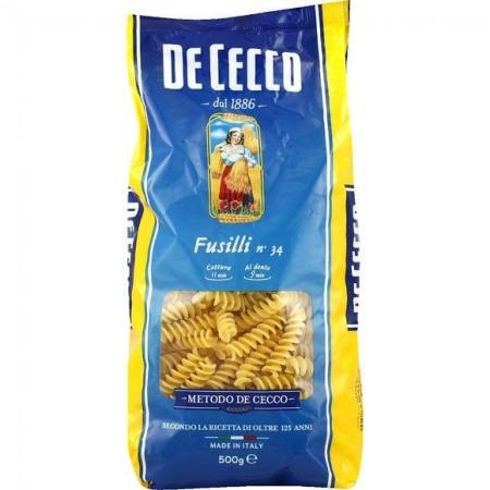 Fusilli No. 34 De Cecco 500g