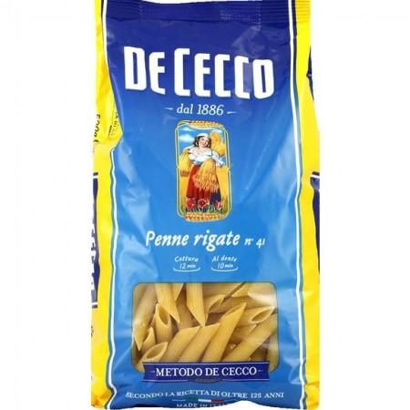 Penne Rigate No. 41 De Cecco 500g