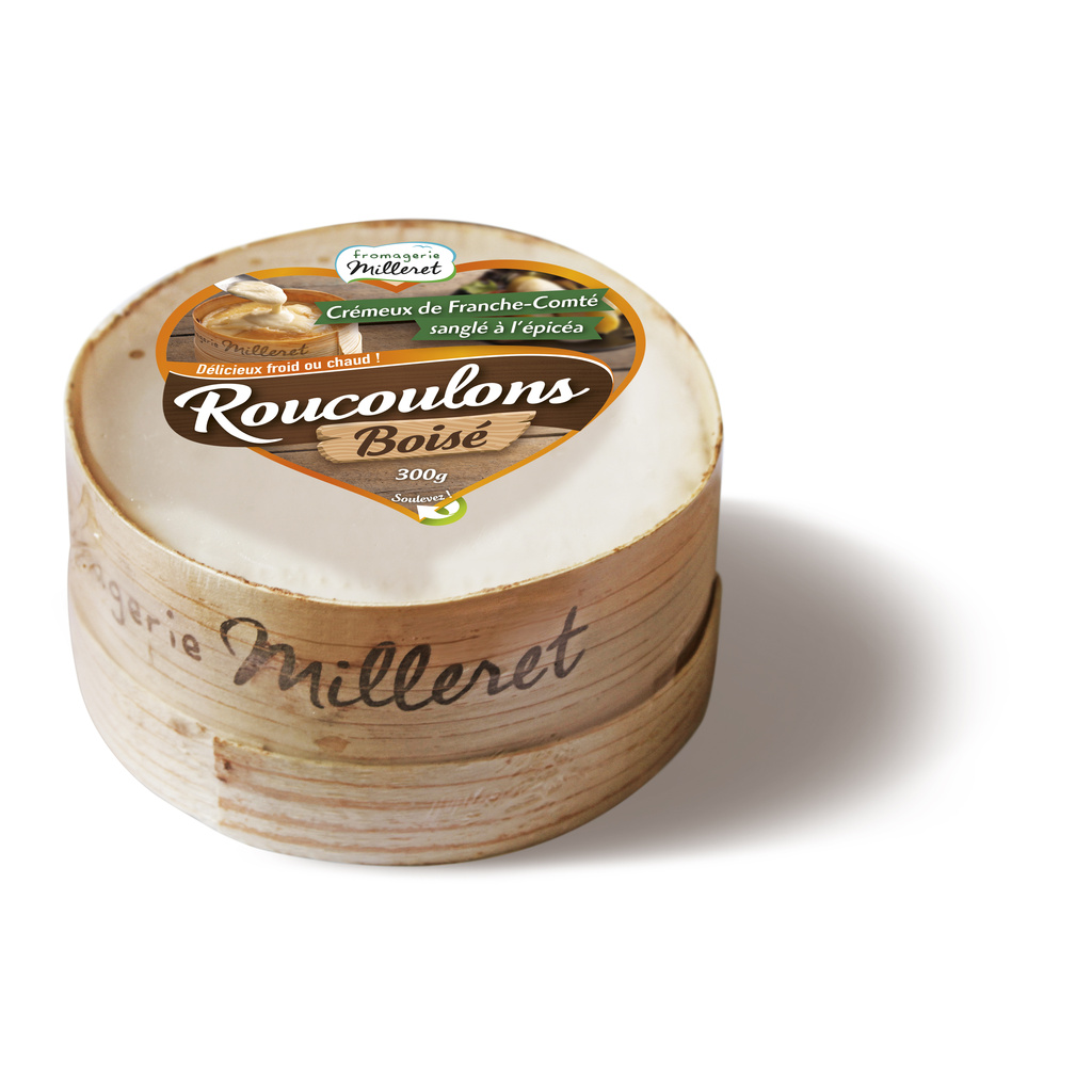 Roucoulons Boisé 300g marque Fromagerie MILLERET