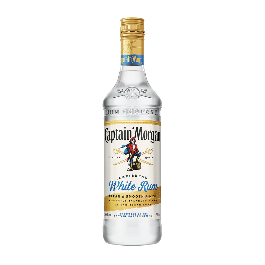 Captain Morgan White 37,5 % rhum 70 cl