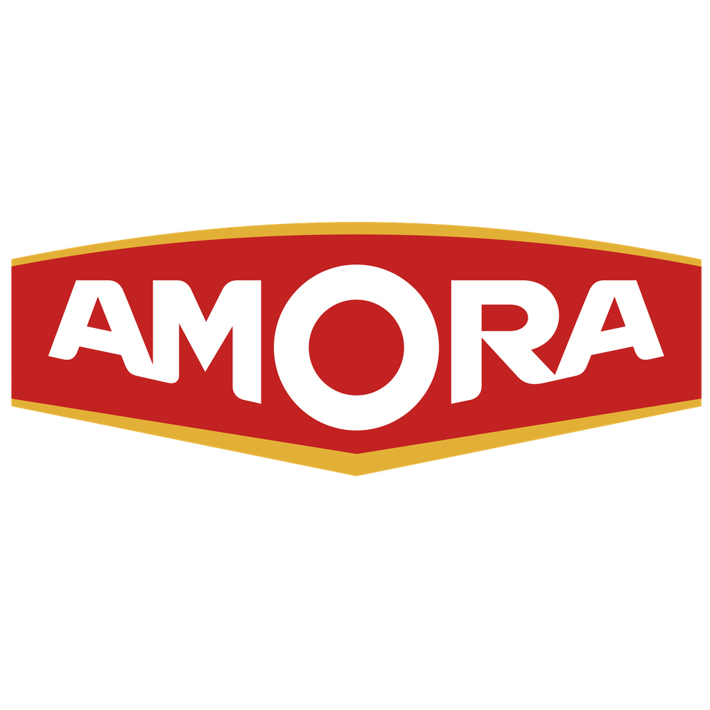 Amora Strong Mustard Glass Jar 185g