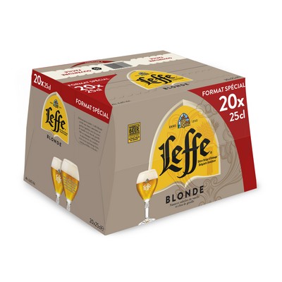 Leffe Blonde Beer 20x25 cl
