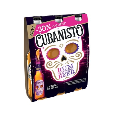 Bière Blonde Cubanisto Rhum 3x33cl