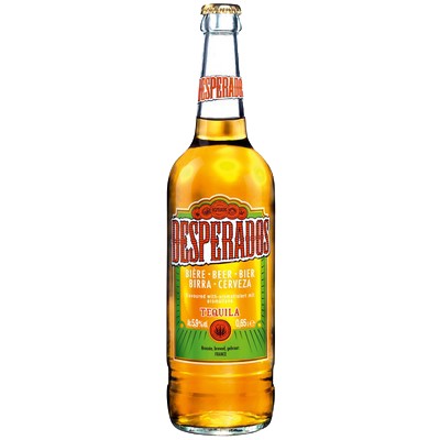 Desperados Original - Bière aromatisée à un spiritueux à base d'agave - 650ml - 5,90°