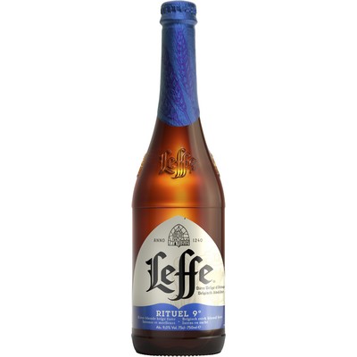 Leffe Rituel 9° Belgian Abbey Blonde Beer - 75 cl