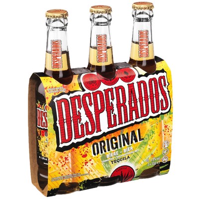 Desperados Original - Flavoured Beer with Agave Spirit - 3x33 cl - 5.9°