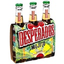Desperados Mojito - Bière aromatisée à un spiritueux à base d'agave, Menthe, Citron vert - 3x33cl - 5.9°