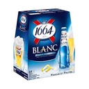 1664 Blanc – Six 250 ml bottles, 5.0% alcohol by volume