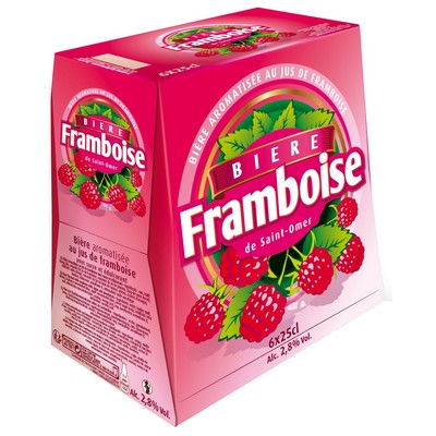 Saint-Omer Framboise 2.8% FD 4x6x25cl