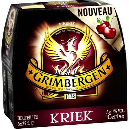 Grimbergen Abbey Beer 6x25cl GRIMBERGEN CHERRY 6.0% ABV
