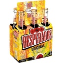 Desperados Original - Bière aromatisée à un spiritueux à base d'agave - bouteille 6x33 cl - 5,9°