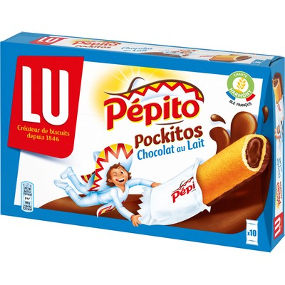 Pépito Pockitos Milk Chocolate Snack 295g