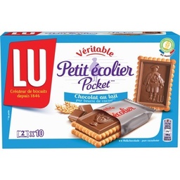 [21791] Petit Ecolier Chocolat Au Lait Pocket 250g