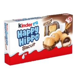 [28136] Biscuits Kinder Happy Hippo
fourrées cacao x5 - 103,5g
