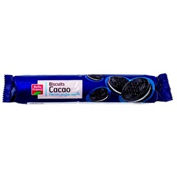 [16982] BISCUIT CACAO FOURRE PARFUM VANILLE BF FILM 154 G