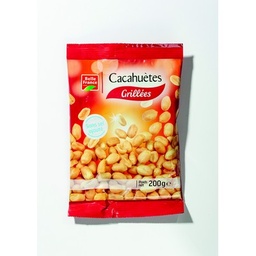 [09559] CACAHUETE GRILLEES SANS SEL AJOUTE BF 200 G