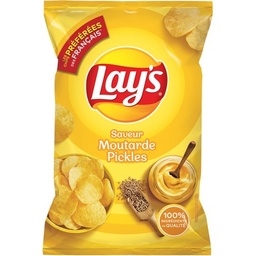 [26849] LAYS CHIPS MOUTARDE PICKLES 135G