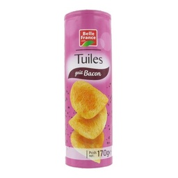 [53547] TUILE GOÛT BACON BF BOITE 170 G
