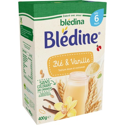 [01762] BLEDINA BLEDINE Vanilla Flavor 400g From 6 Months