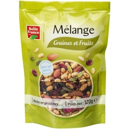 [09863] MELANGE GRAINES ET FRUITS BF 120 G