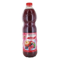 [47689] BOISSON POMME CASSIS FRAMBOISE BF BTLE PET 2 L