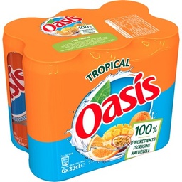 [18609] OASIS TROPICAL BOITE SLIM 6X33CL