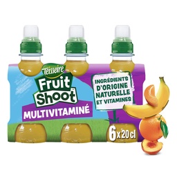 [20822] BOISSON AUX FRUITS - FRUIT SHOOT MULTIVITAMINE 6X20CL