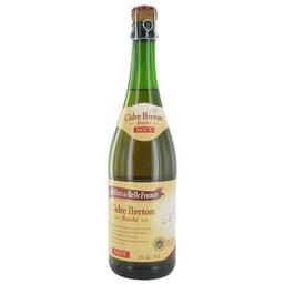 [05934] CIDRE IGP BRETON DOUX 2% VOL DBF BOUTEILLE 75 CL