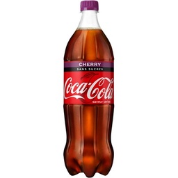 [60904] COCA-COLA CHERRY SANS SUCRES PET 1,25L CONTOUR