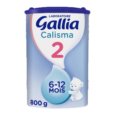[33060] Laboratoire GALLIA CALISMA 2ème âge 830g De 6 à 12 mois