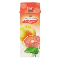 [25611] JUS DE PAMPLEMOUSSE ROSE BF BRIQUE 1L