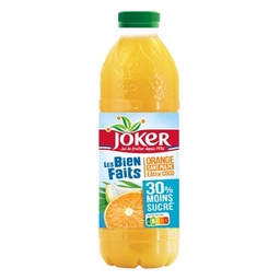 [28016] JOKER 30% Moins Sucré Orange Sans Pulpe
