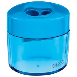 [14303] 1 TAILLE-CRAYON RÉSERVOIR 2 USAGES PLASTIQUE POCHETTE AVEC HEADER