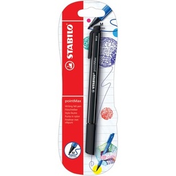 [18788] BLX1 STYLO FEUTRE POINTMAX NOIR STABILO