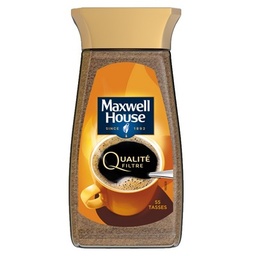 [22223] MAXWELL HOUSE QUALITE FILTRE CAFE SOLUBLE BOCAL 100 GR