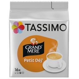 [15217] TASSIMO GRAND MERE PETIT DEJEUNER CAFE EN T-DISCS X 16 -  133 GR