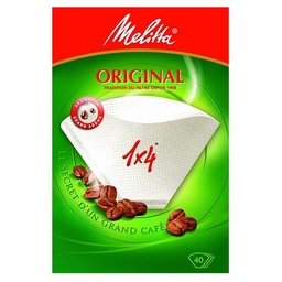 [22132] PACK OF 40 PAPER FILTERS 1X4 MELITA