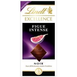 [02921] Lindt Tablette de chocolat EXCELLENCE Noir Figue Intense 100g